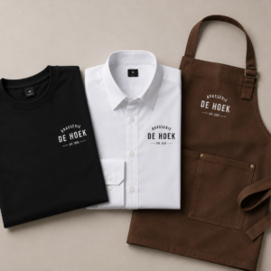 Horeca Basic – compleet kledingpakket met bedrukking